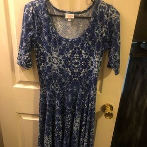 LuLaRoe Blue Dress